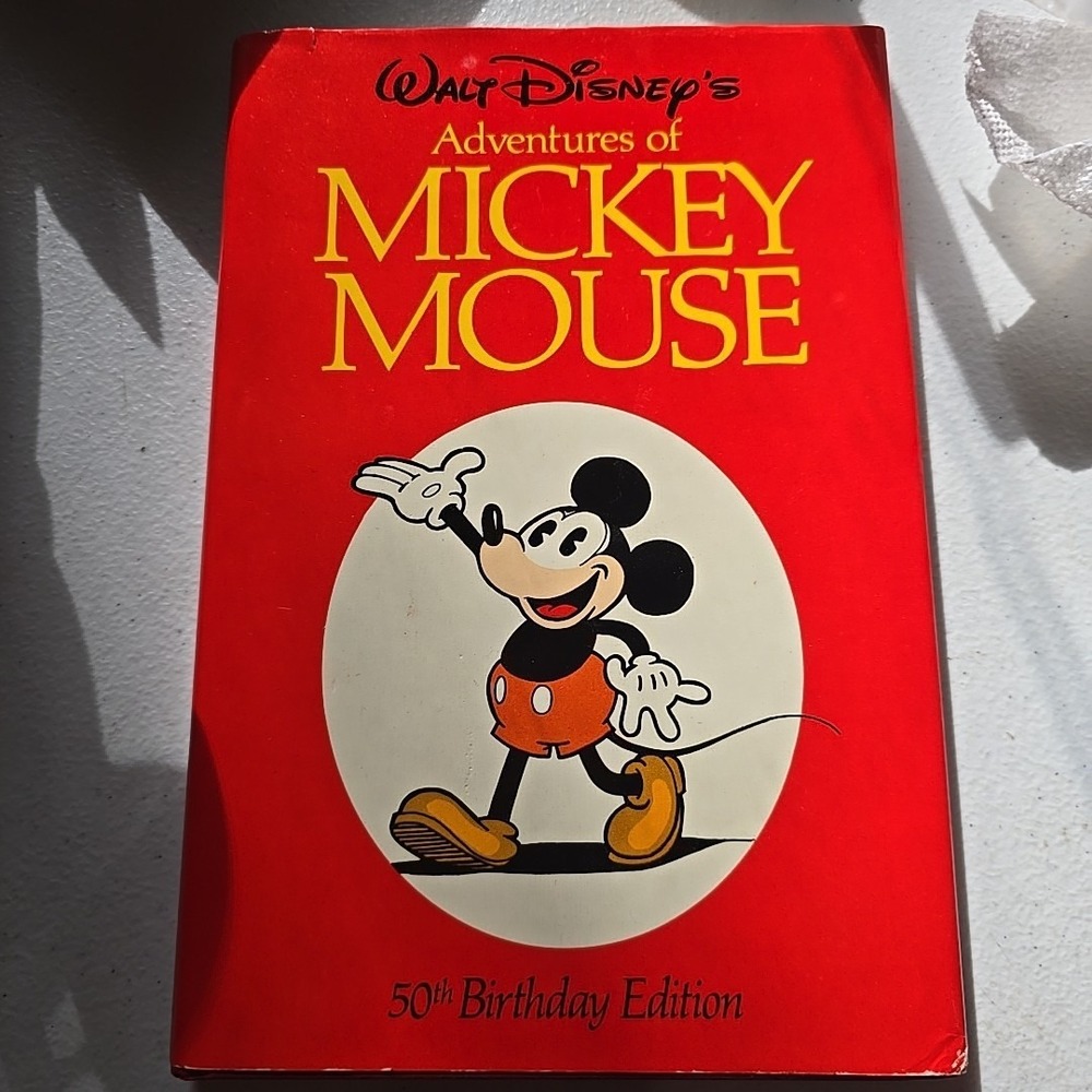 Walt Disney's‎ Adventures of Mickey Mouse 50th Birthday Edition Book - 1978, HC